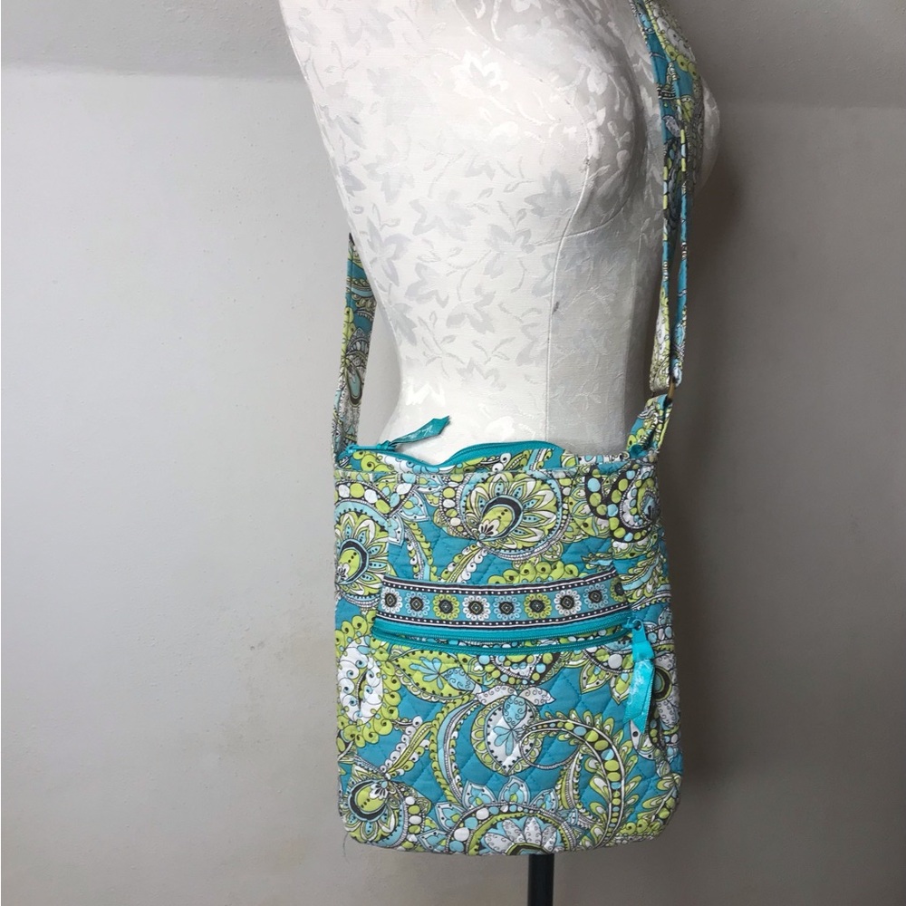 Vera Bradley Quilted Adjustable Crossbody Bag Purse - Picture 2 of 11